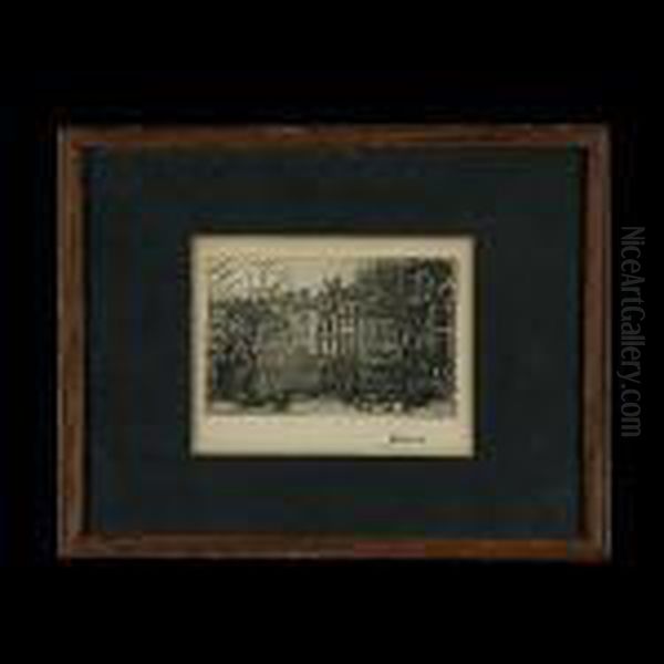 Etching Oil Painting by Joseph Morris Raphael