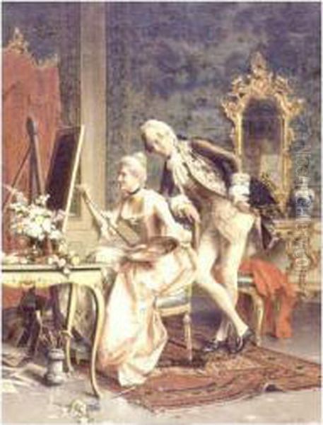The Critic Oil Painting by Arturo Ricci