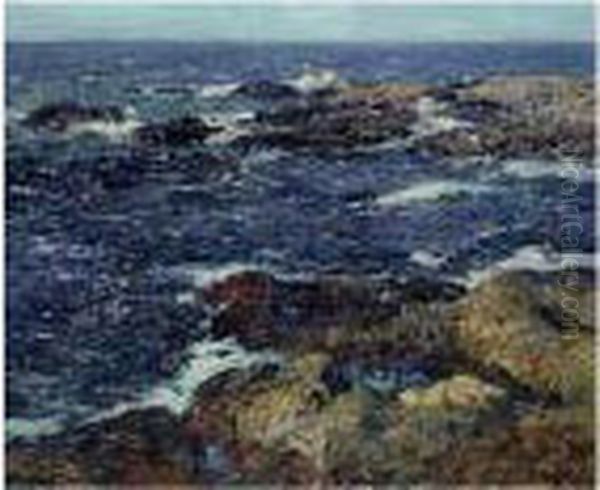 Seascape Oil Painting by William Frederick Ritschel