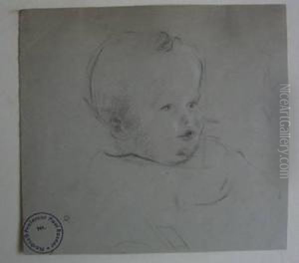 Kleinkinderkopfe Oil Painting by Paul Rosner