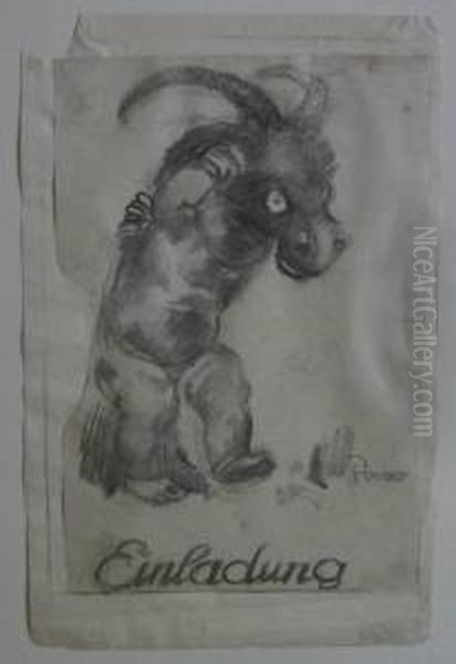 Einladung Oil Painting by Paul Rosner
