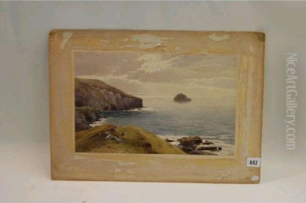 West Country Coastal Scene Oil Painting by Thomas, Tom Rowden