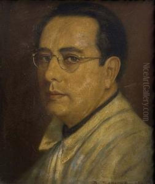 Retrato Oil Painting by Daniel Sabater Y Salabert