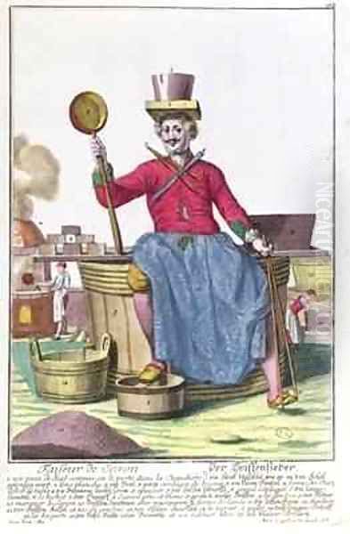 The Soap Maker Oil Painting by Martin Engelbrecht