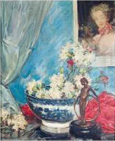 Rouge, Blanc Et Bleu Oil Painting by William Somerville Shanks