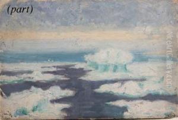 New Land Oil Painting by Frank Wilbert Stokes