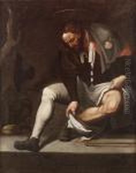 Saint Roch Oil Painting by Michiel Sweerts