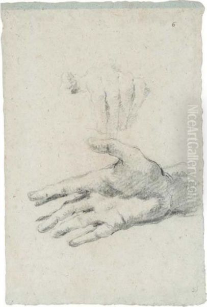 Deux Mains Oil Painting by Lorenzo Tiepolo