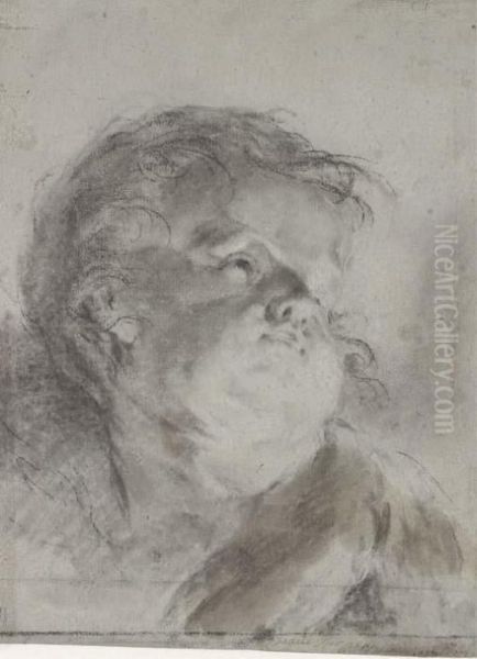 Avec Inscriptions 'paul Troger ...i Asler' Et 'c.i' Oil Painting by Paul Troger