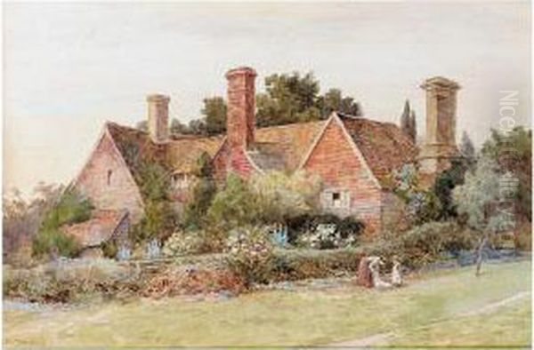 Ripe, Sussex Oil Painting by Thomas Nicholson Tyndale