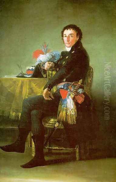 Ferdinand Guillemardet Oil Painting by Francisco Goya Fuendetodos