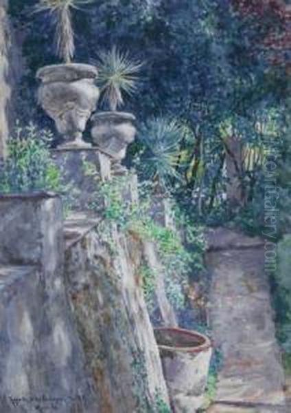 Untitled Oil Painting by Hans Richard Von Volkmann