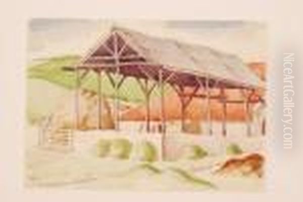 Fylingdale Oil Painting by Albert Wainwright