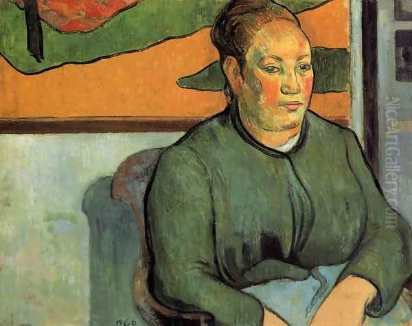 Madame Roulin Oil Painting by Paul Gauguin