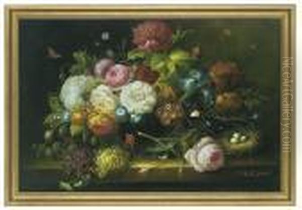 Untitled Oil Painting by Thomas Webster