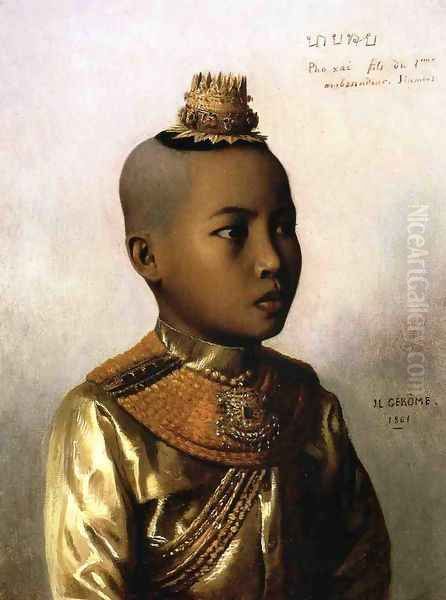 Pho Xai Oil Painting by Jean-Leon Gerome
