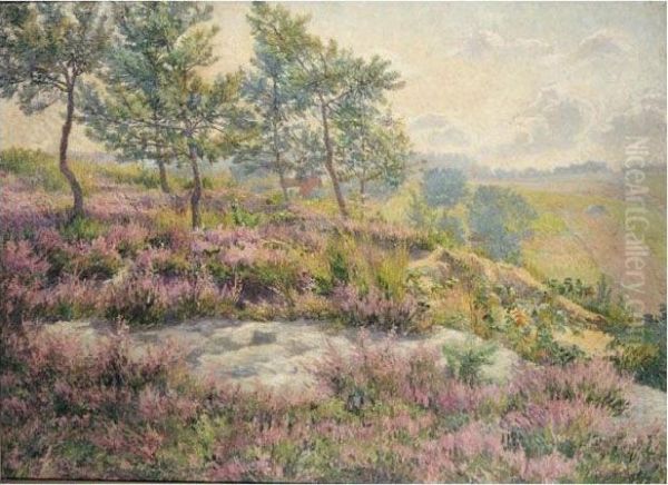 La Bruyere Rose Oil Painting by Juliette Wytsman