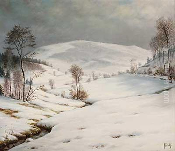 Nach Lorenz Janscha , ?ansicht 
Des Klosters Bornhofen Und Der Schlosser Liebenstein Und Sternenfels Oil Painting by Johann Ziegler
