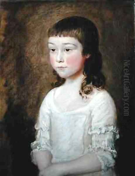 Portrait of Anna Davidson Oil Painting by Thomas Gainsborough