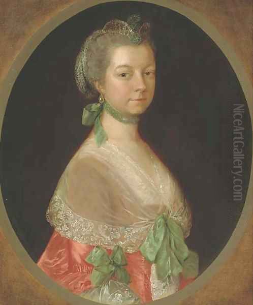 Portrait of Elizabeth Uvedale Oil Painting by Thomas Gainsborough