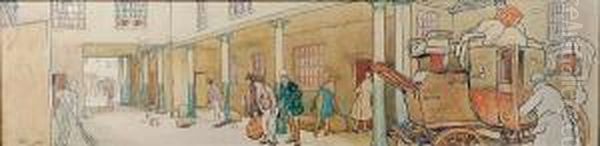 Pickwickians And Jingle At The 