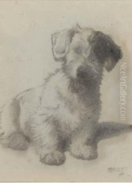 Mischief Oil Painting by Cecil Charles Aldin