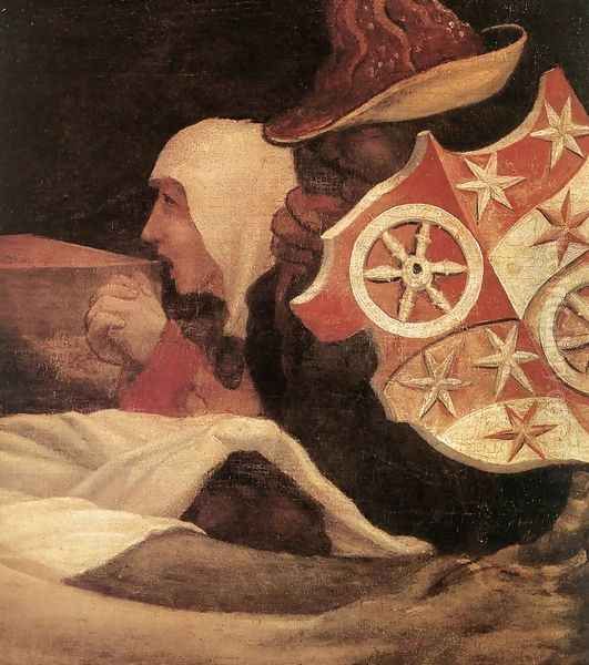 Lamentation of Christ (detail 2) c. 1523 Oil Painting by Matthias Grunewald (Mathis Gothardt)