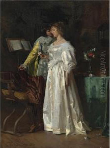 Lovers' Song Oil Painting by Federico Andreotti