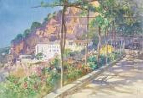 Capri Oil Painting by Filippo Anivitti