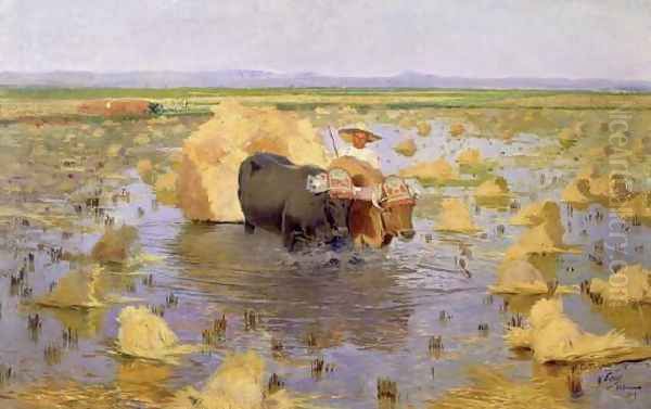 Garbejant Oil Painting by Antonio Fillol Granell