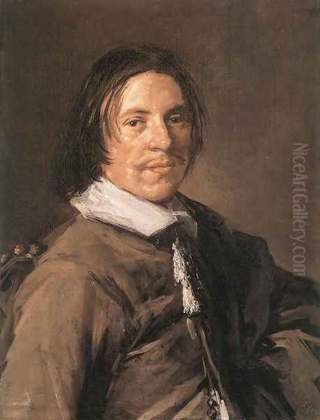 Vincent Laurensz van der Vinne Oil Painting by Frans Hals