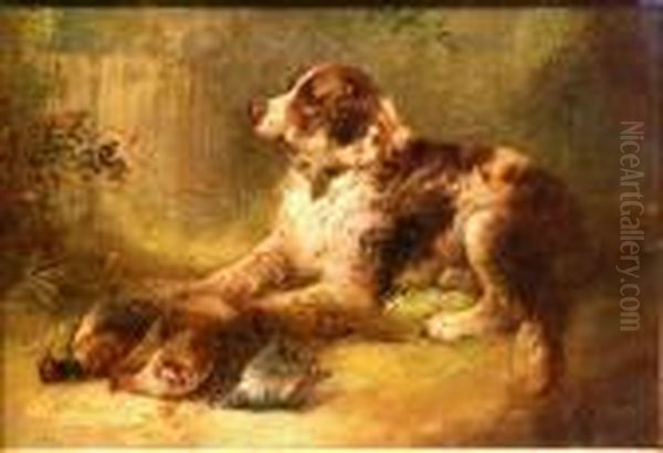 The Day's Catch Oil Painting by George Armfield