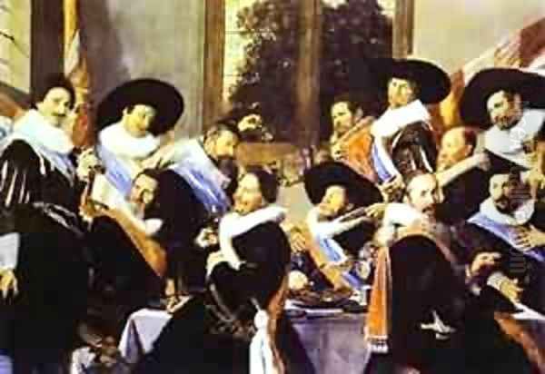 Isabella Coymans Detail 1650-2 Oil Painting by Frans Hals