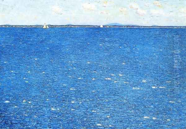 West Wind, Appledore Oil Painting by Frederick Childe Hassam