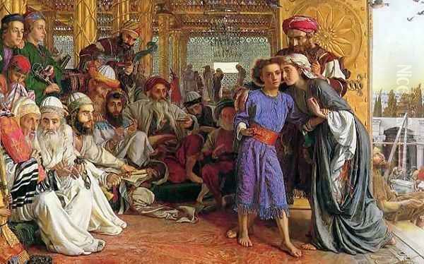 The Finding of the Saviour in the Temple by William Holman Hunt