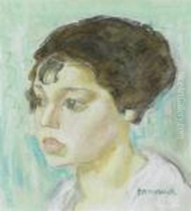 Portrait Of A Young Woman.