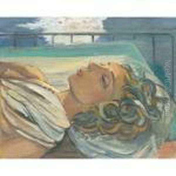 La Belle Genevoise Oil Painting by Maurice Barraud