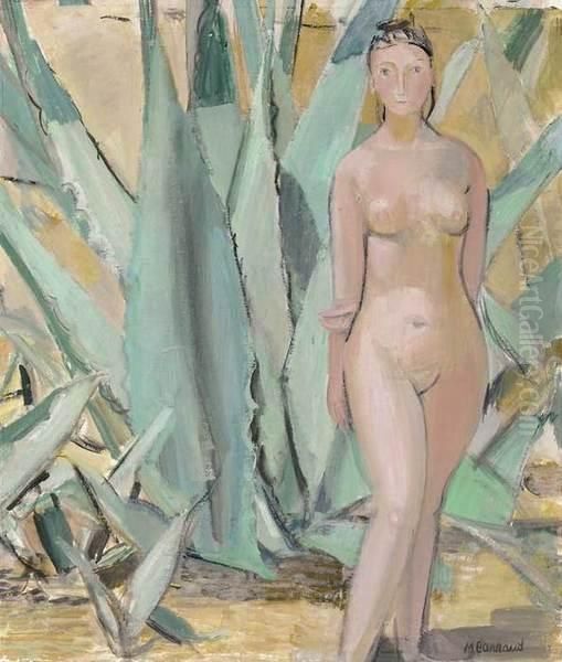 Nu Au Jardin Oil Painting by Maurice Barraud