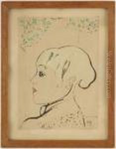 Jeune Femme De Profil