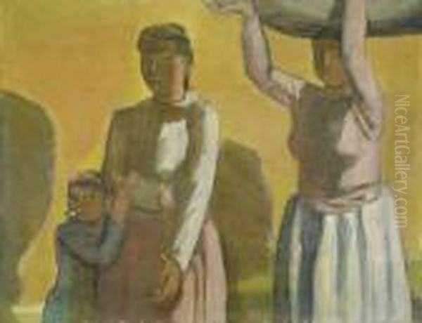 Scene Espagnole Oil Painting by Maurice Barraud