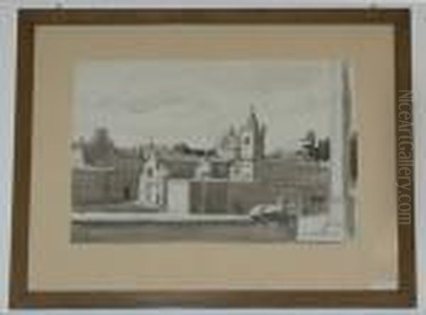 Ansicht Von Rom. Oil Painting by Maurice Barraud