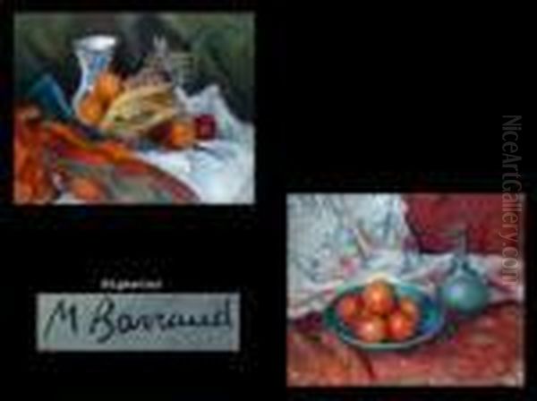 Gemaldepaar Stilleben Oil Painting by Maurice Barraud