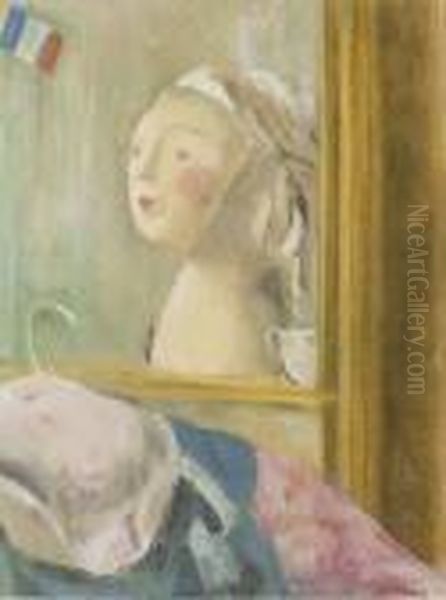 Stillleben Mit Frauenbuste. Oil Painting by Maurice Barraud