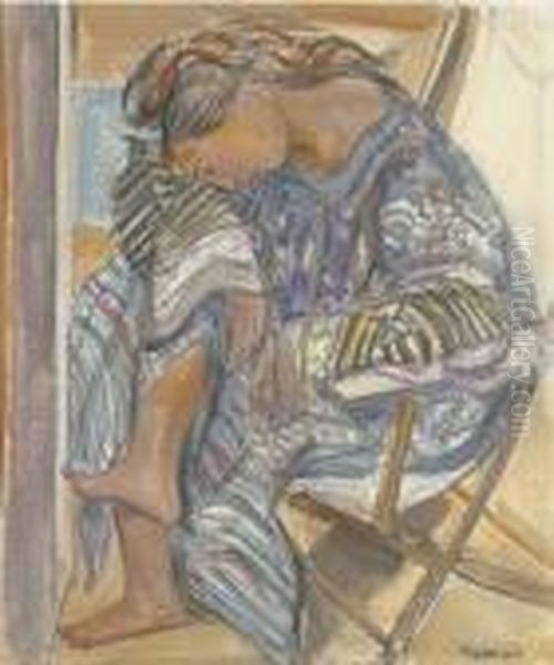 Melancolie Oil Painting by Maurice Barraud