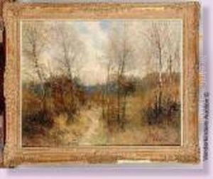 Fagottiere Sur Le Chemin Forestier