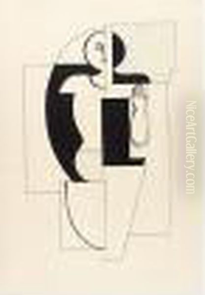 Apoll (ii) (spielmann 74) Oil Painting by Willi Baumeister