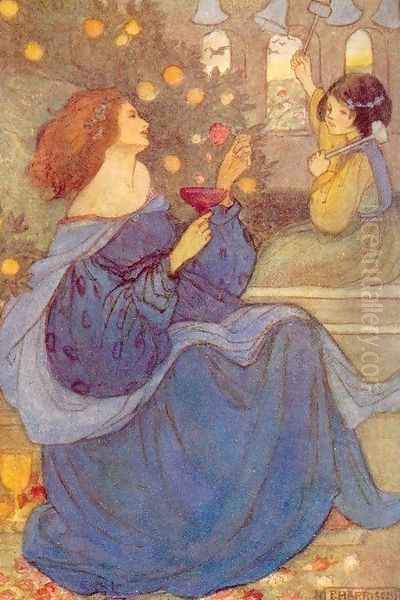 A Peal of Bells Oil Painting by Emma Florence Harrison