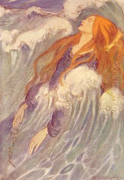 Dream Land Oil Painting by Emma Florence Harrison