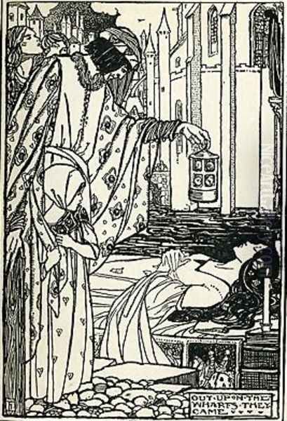 The Lady of Shalott Oil Painting by Emma Florence Harrison