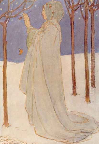 Summer Oil Painting by Emma Florence Harrison